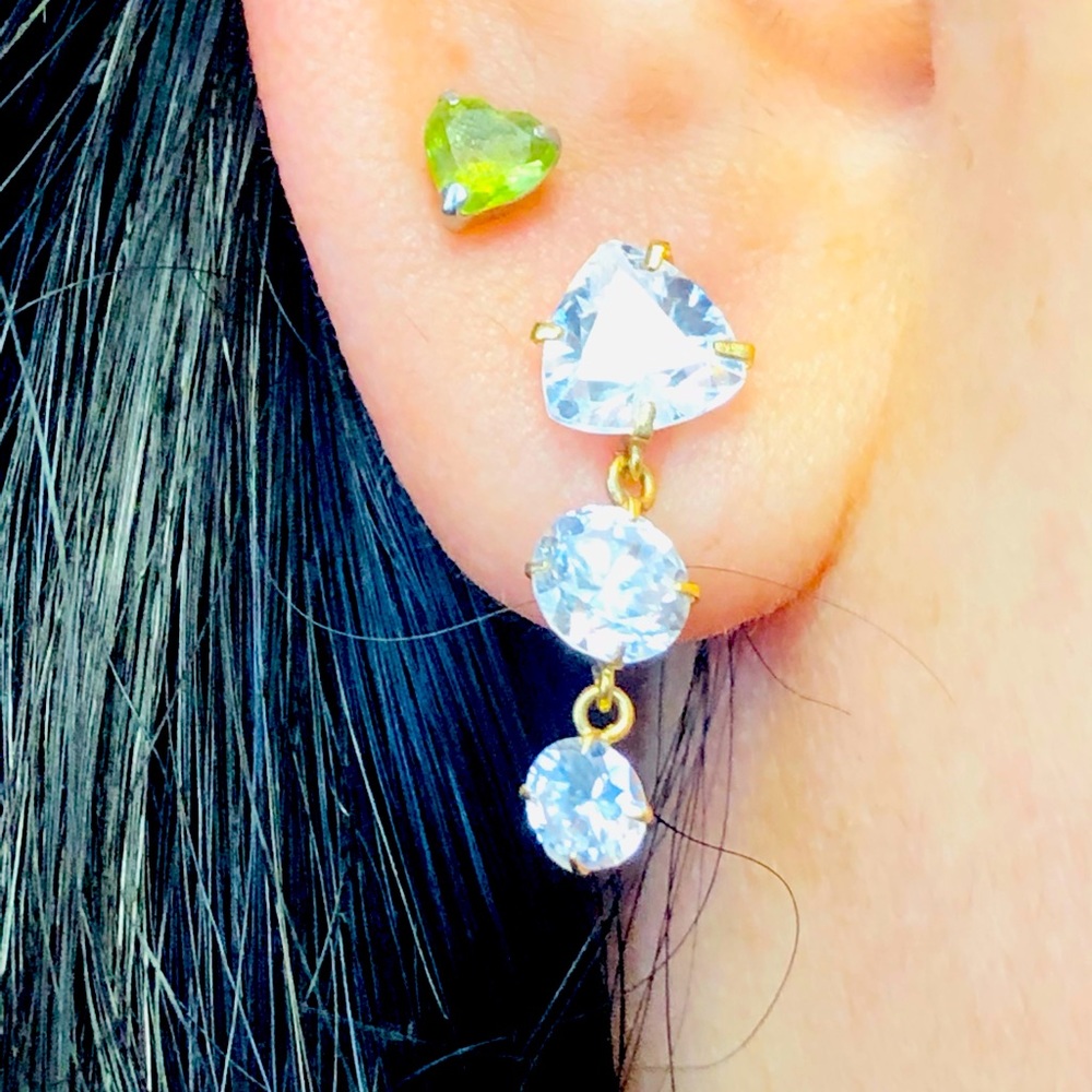 Zirconia earing